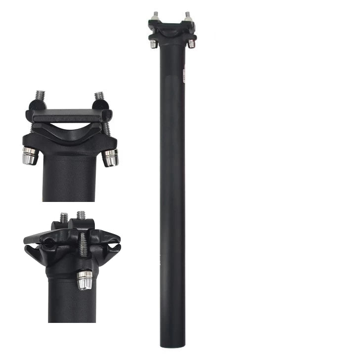 TUBO SILLIN NEGRO 31,6 * 400MM SB 0MM